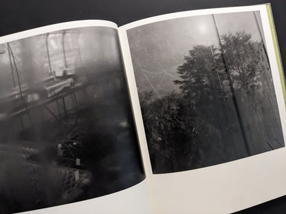 Reflections of greenhouse plants on glass, Im Treibhaus photobook Sokyusha 2025.