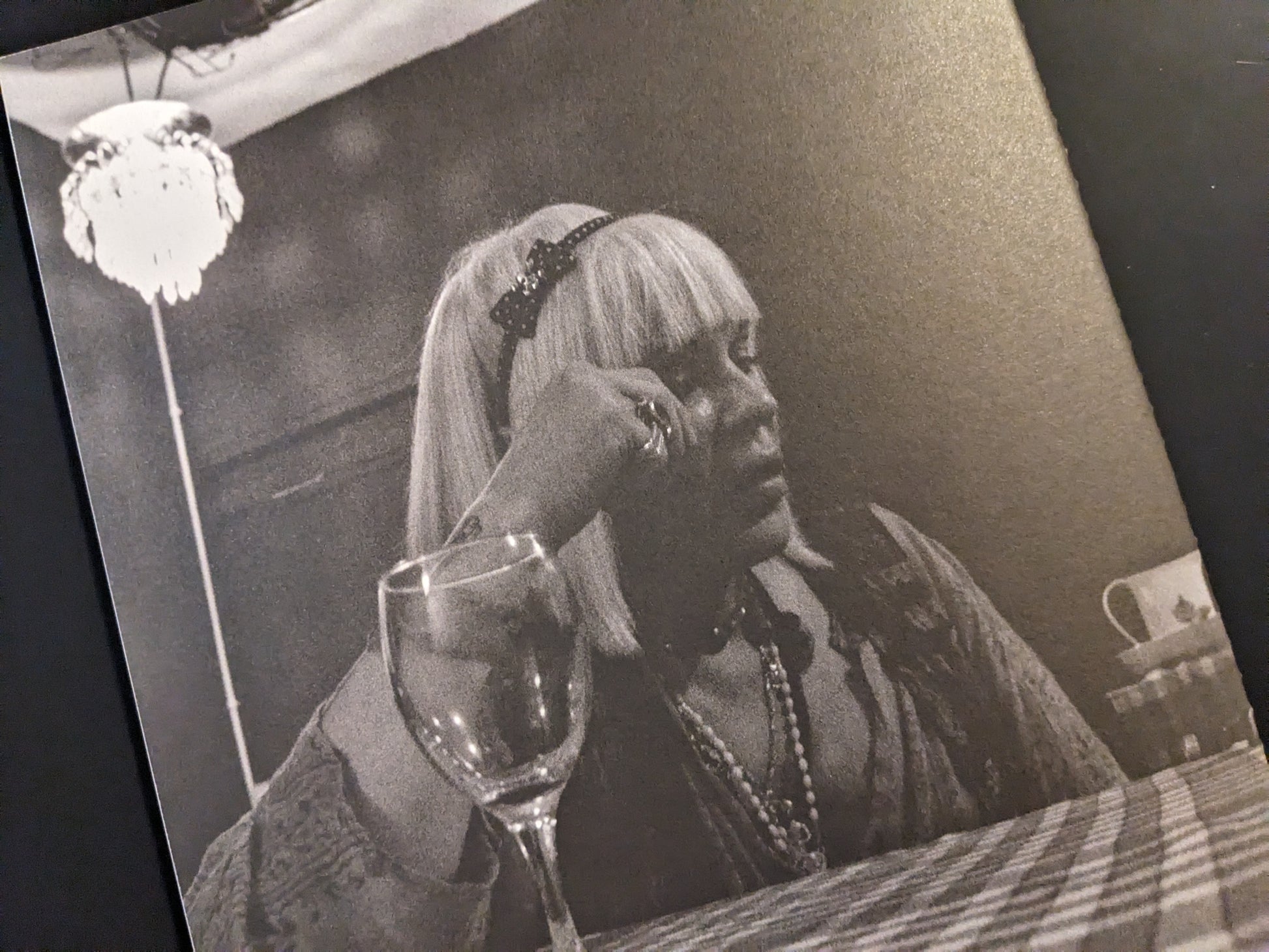 Back cover of the Paranoia Club zine.