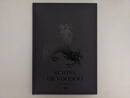 Front cover of Scions of Voodoo by John Blanche – limited edition artbook
