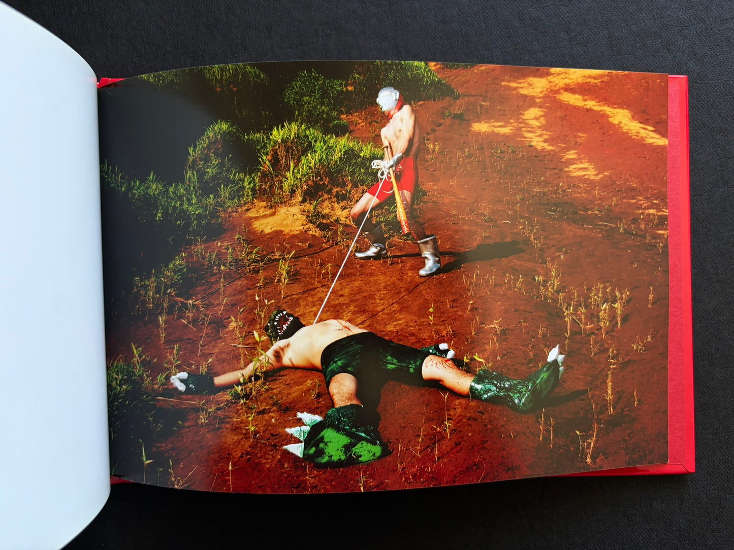 Interior page spread from SEKAINOHEIWA by Daisuke Matsumoto
