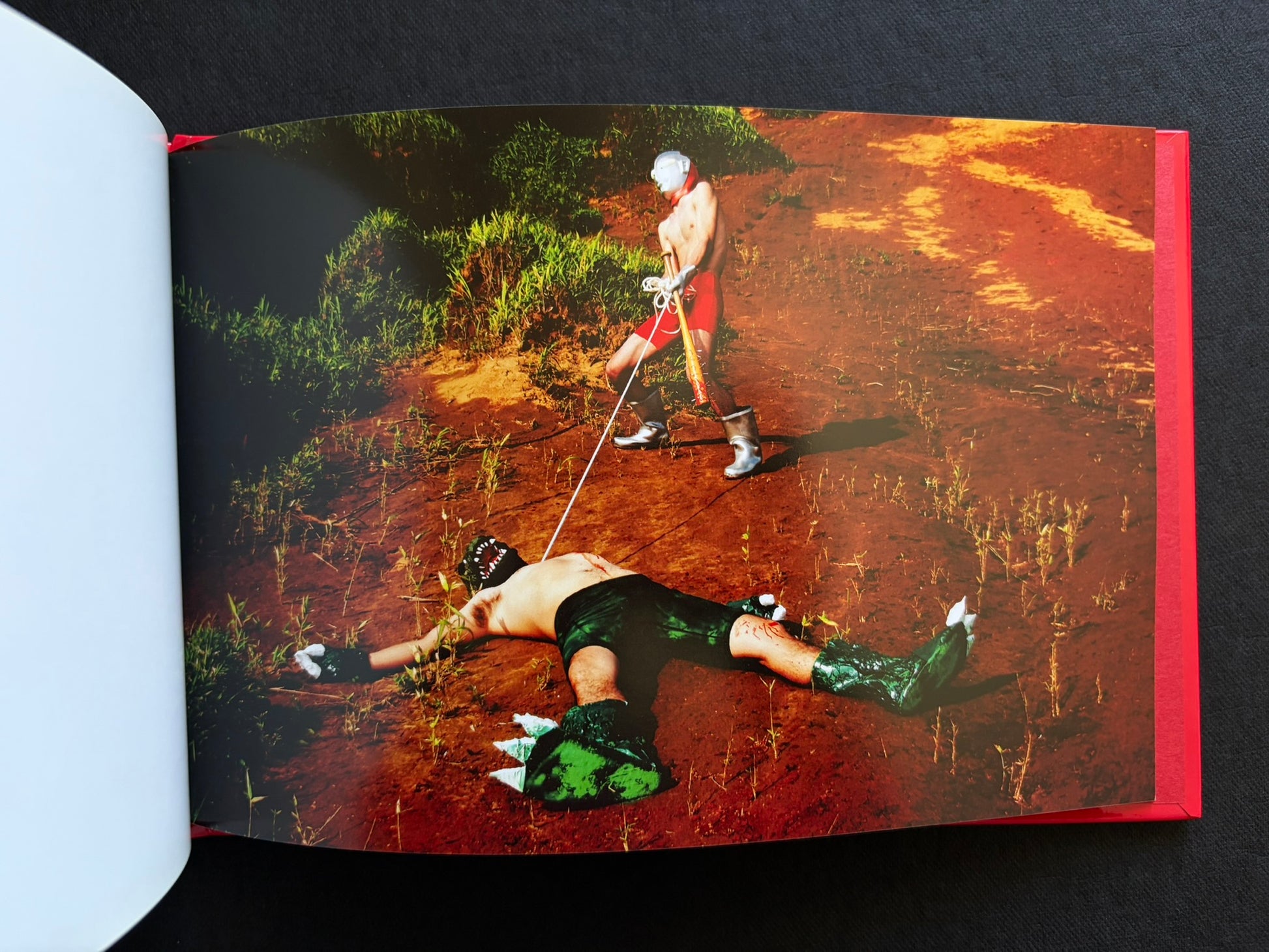 Interior page spread from SEKAINOHEIWA by Daisuke Matsumoto