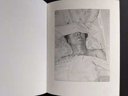 Portrait of a sleeping woman, interior spread from “Sleep Creek” by Hausthor & Guilmoth.