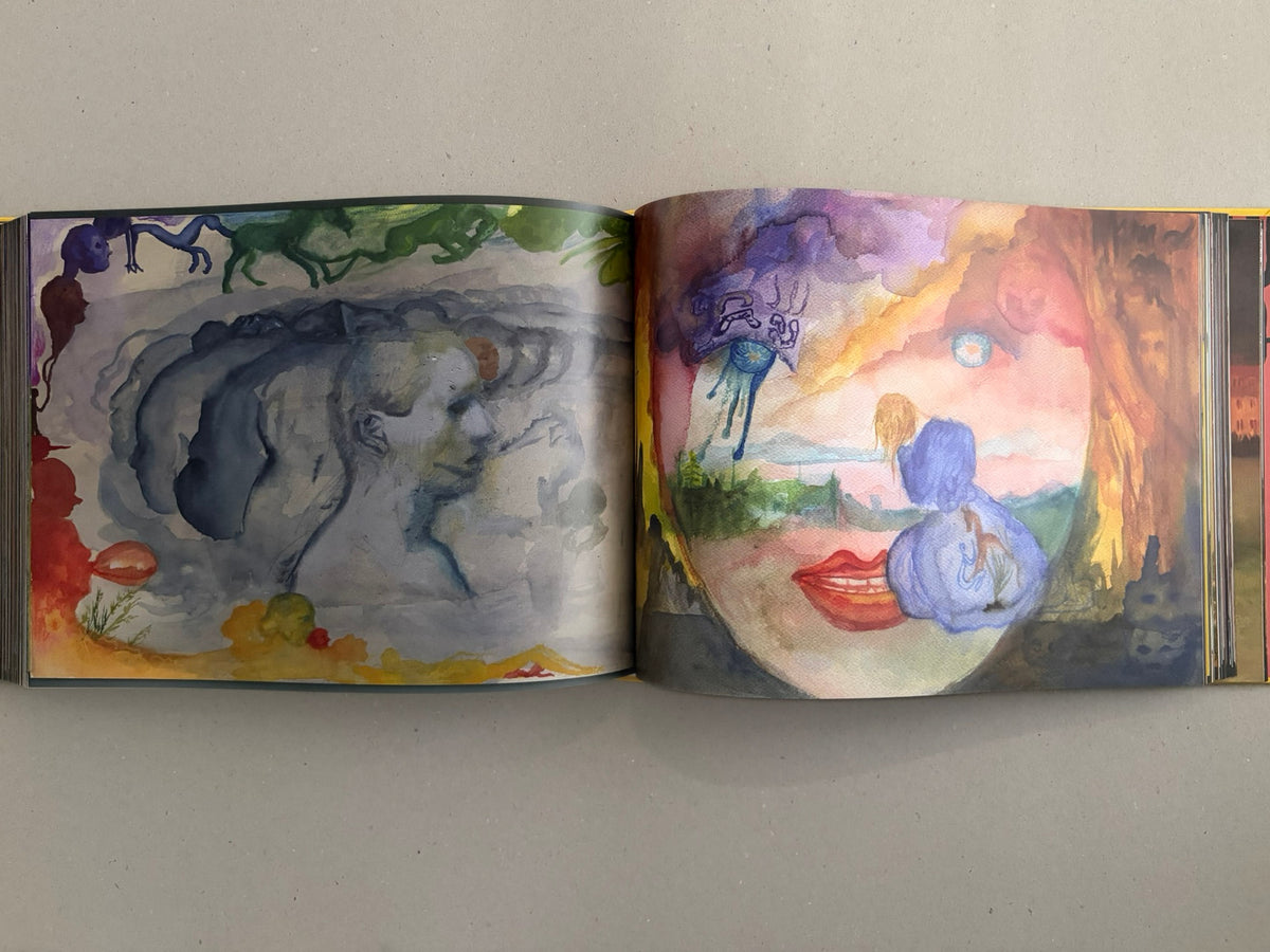 Open spread from SOLUTION issue 5 – Aleksandra Waliszewska, showing two full-page artworks in the book.