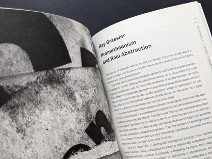 Essay by Ray Brassier titled "Prometheanism and Real Abstraction."