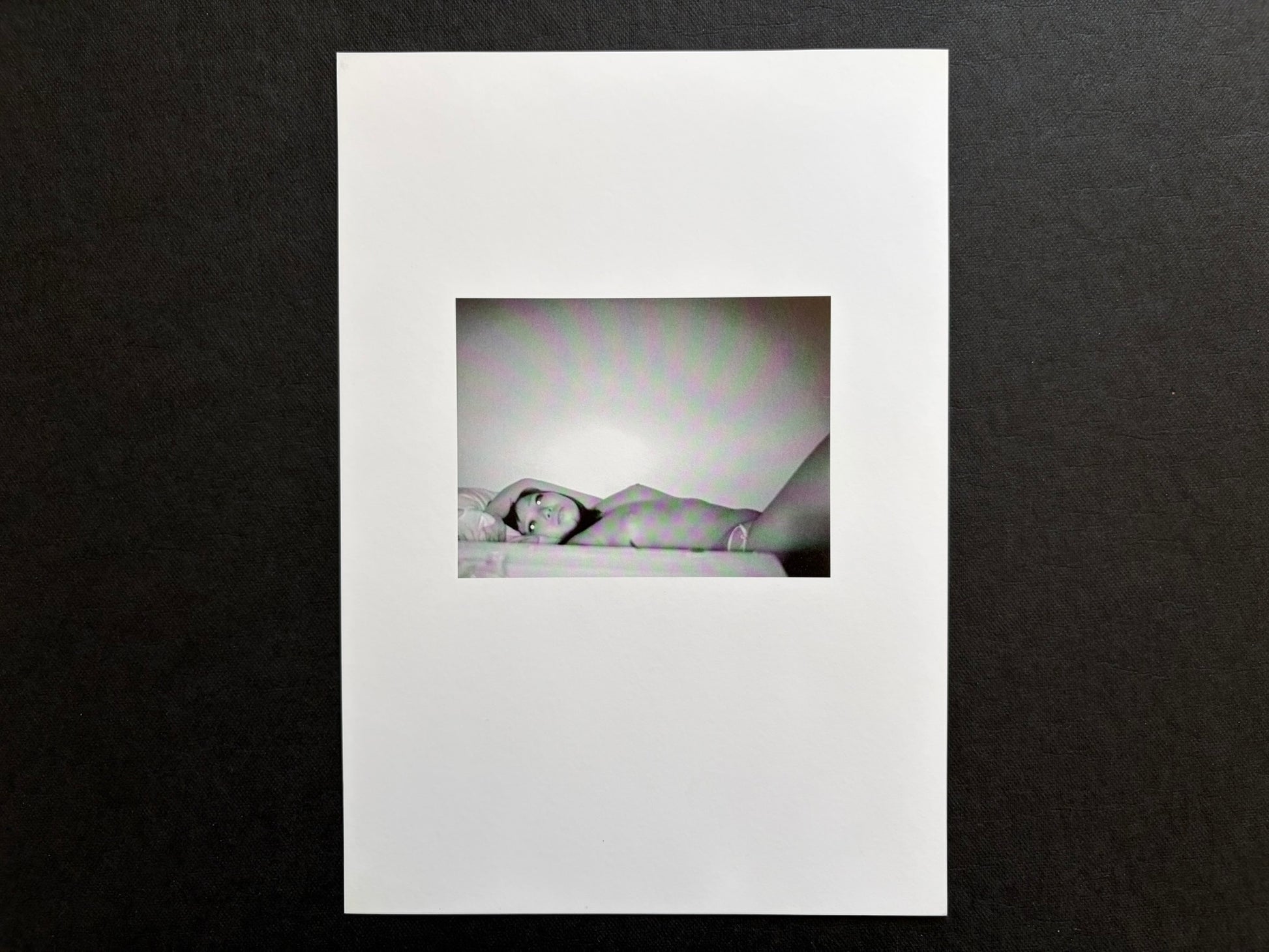Surveillance by Tsutomu Yamagata loose plate showing a reclining infrared portrait