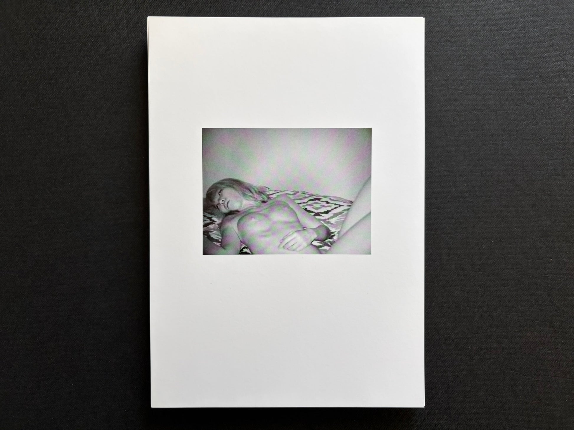 Surveillance by Tsutomu Yamagata loose plate showing an infrared image of a resting figure on a bed