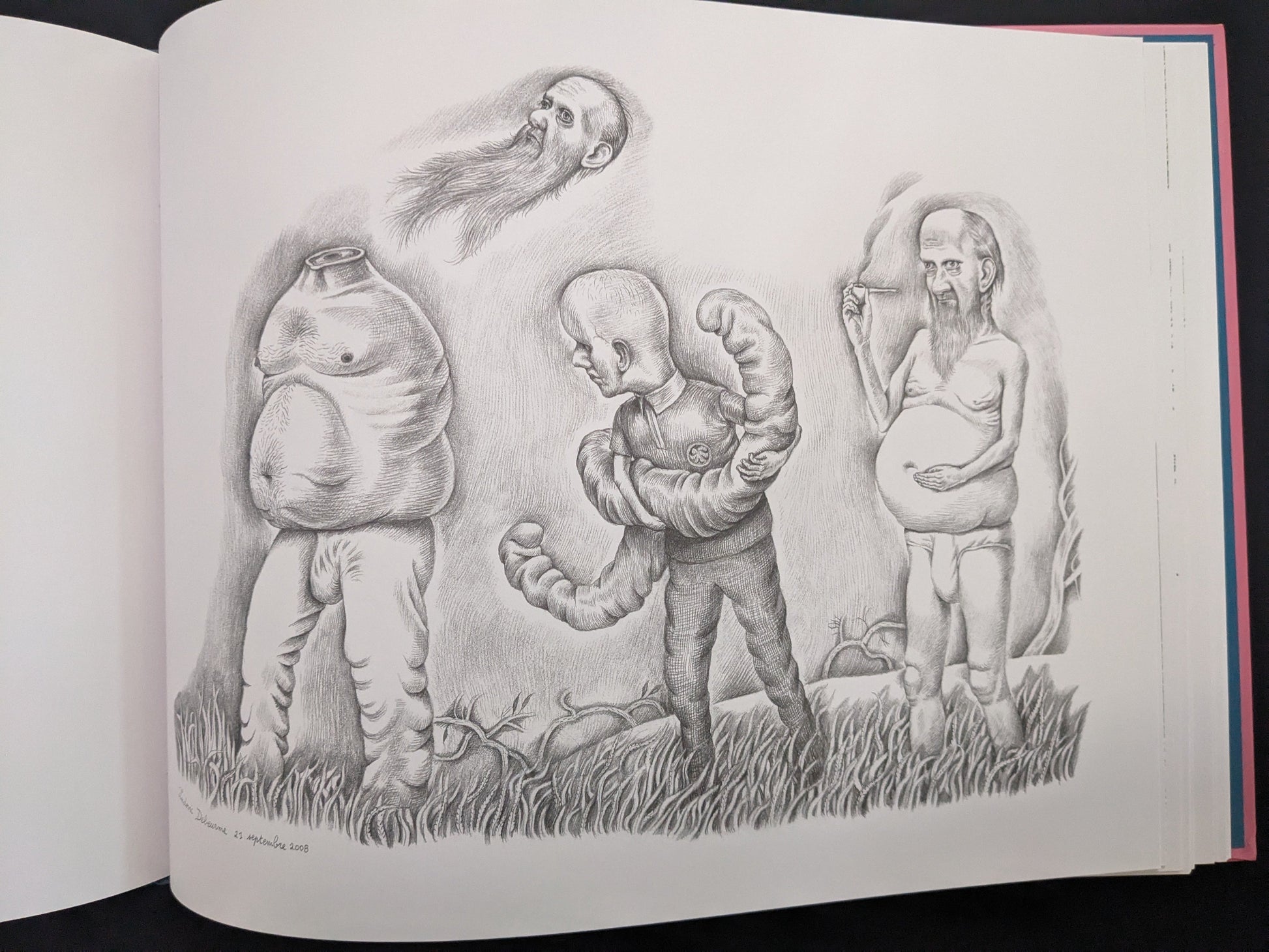 Surreal creatures and humanoid forms from Terra Maxima