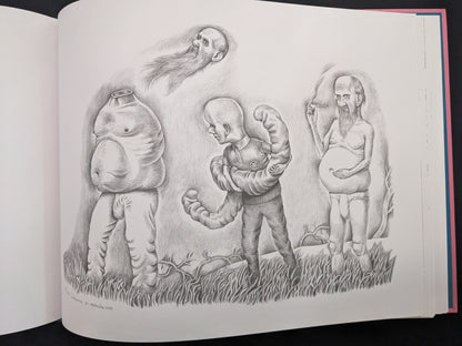 Surreal creatures and humanoid forms from Terra Maxima