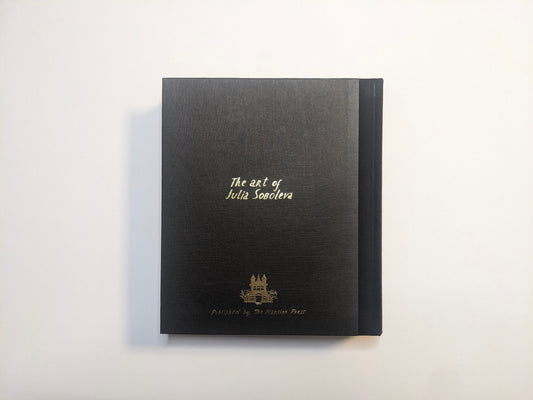 Back cover of The Fire That Drank The Shadow – Deluxe Edition by Julia Soboleva.
