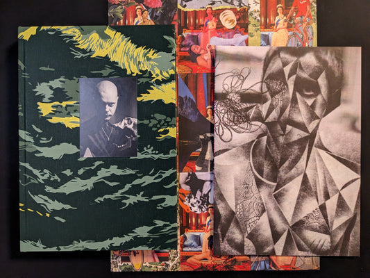 Complete set of the limited edition, including the Paranoia Club #1 artzine and fold-out poster.