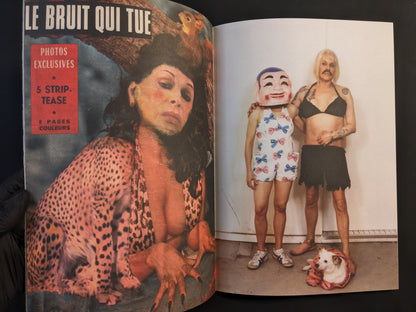 Collage artwork page from The Paranoia Club Zine