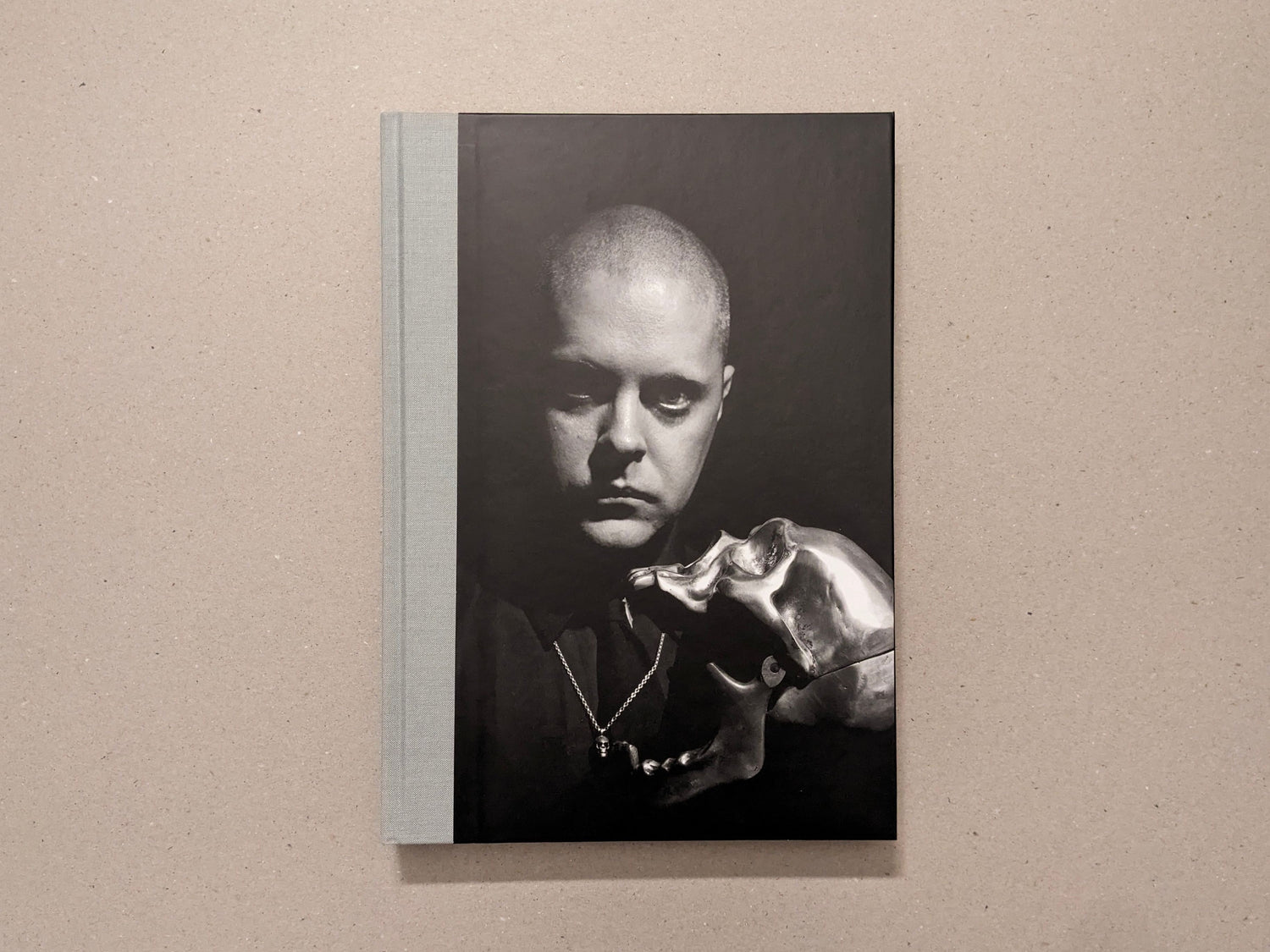 The Last Slogan Regular Edition cover, Timeless Edition 2022, showing Genesis P-Orridge with a silver skull