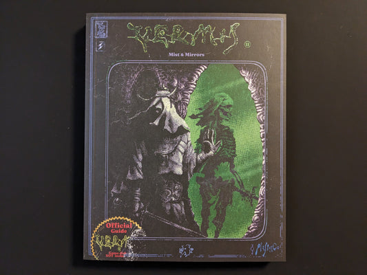 Front cover of Vermis II – Mist & Mirrors by Plastiboo, Hollow Press, surreal dungeon crawler-inspired world-building book